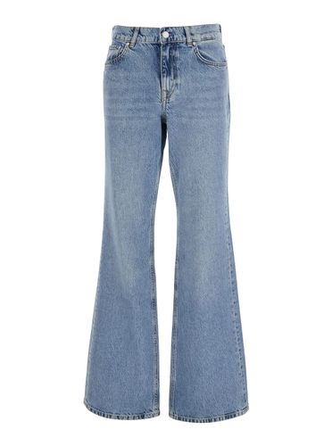 Padua Flared Jeans With Logo Patch On The Rear In Denim Woman - AG Jeans - Modalova