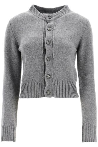 Cashmere Crewneck Cardigan - Ami Alexandre Mattiussi - Modalova