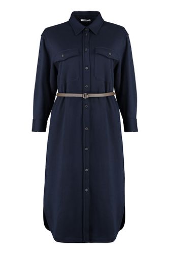 Peserico Belted Shirtdress - Peserico - Modalova