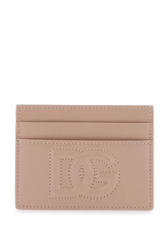 Logo Detail Leather Card Holder - Dolce & Gabbana - Modalova