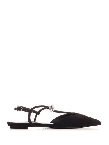 Tully Crystal T-strap Flat - Stuart Weitzman - Modalova