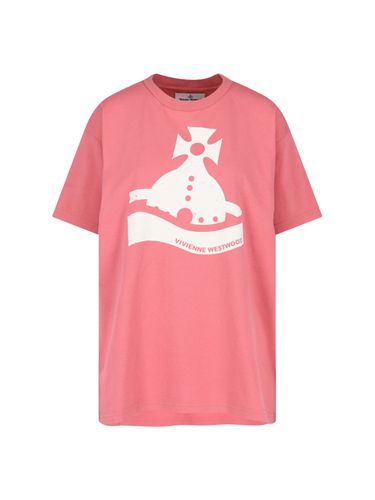 Sunken Orb Printed T-shirt - Vivienne Westwood - Modalova