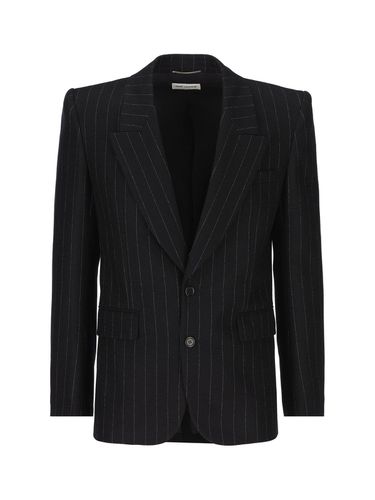 Pinstriped Tailored Blazer - Saint Laurent - Modalova