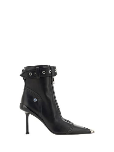 Slash Biker Ankle Boots - Alexander McQueen - Modalova