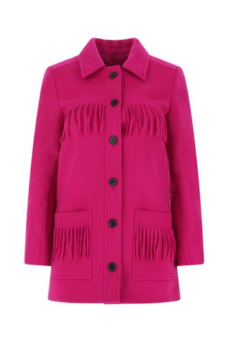 Fuchsia Wool Blend Blazer - Saint Laurent - Modalova