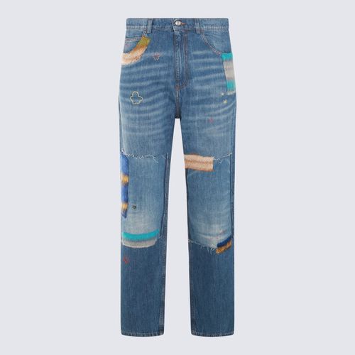 Marni Blue Cotton Denim Jeans - Marni - Modalova