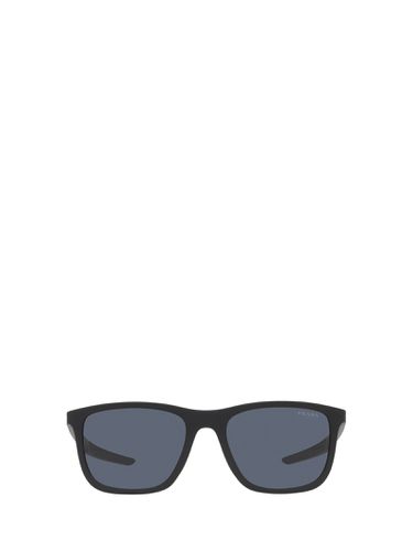Ps 10ws Black Rubber Sunglasses - Prada Linea Rossa - Modalova