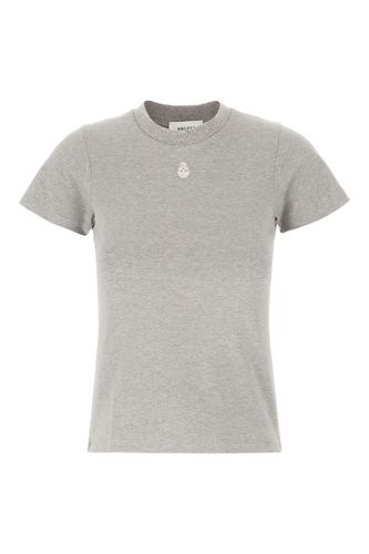 Grey Cotton T-shirt - Alexander McQueen - Modalova