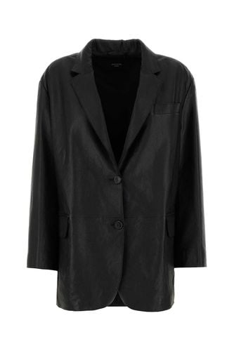 Black Leather Marat Blazer - Weekend Max Mara - Modalova