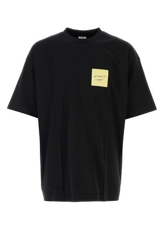 VETEMENTS Black Cotton T-shirt - VETEMENTS - Modalova