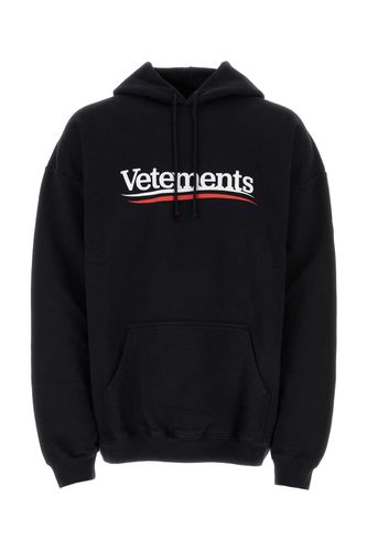 Cotton Blend Sweatshirt - VETEMENTS - Modalova