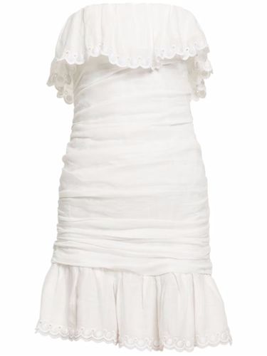 Isabel Marant White Ramie Minidress - Isabel Marant - Modalova