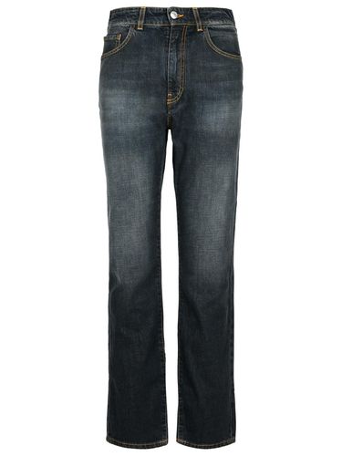 GCDS Black Cotton Jeans - GCDS - Modalova