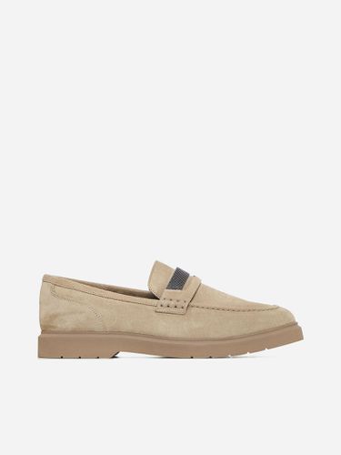 Brunello Cucinelli Suede Loafers - Brunello Cucinelli - Modalova