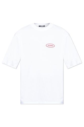 Jacquemus T-shirt With Logo Patch - Jacquemus - Modalova