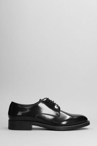 Lace Up Shoes In Leather - Giorgio Armani - Modalova