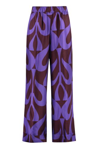 Parosh Printed Silk Pants - Parosh - Modalova