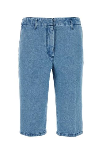 Denim Bermuda Shorts - Dries Van Noten - Modalova