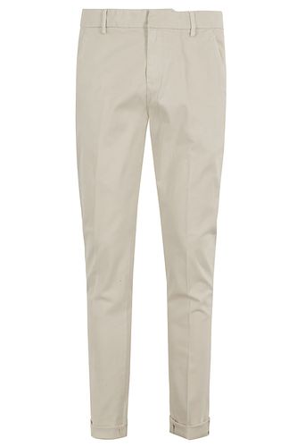 Dondup Pantalone Gaubert Gabardina - Dondup - Modalova