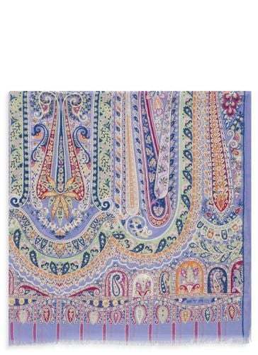 Etro Shawl With Paisley Print - Etro - Modalova