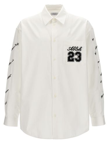 Off-White 23 Logo Heavycoat Shirt - Off-White - Modalova