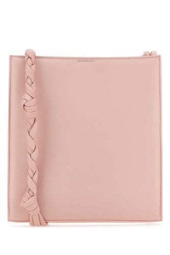 Pink Leather Tangle Shoulder Bag - Jil Sander - Modalova
