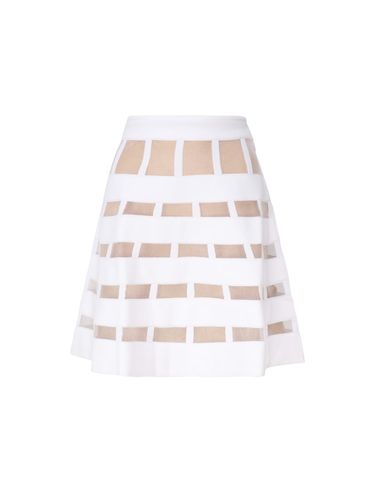 Genny Skirt With Iconic Embroidery - Genny - Modalova