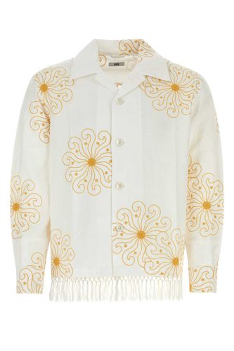 Embroidered Cotton Oversize Soleil Shirt - Bode - Modalova
