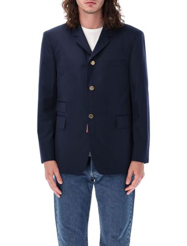 Typewriter Cloth Grosgrain Placket Sport Coat - Thom Browne - Modalova