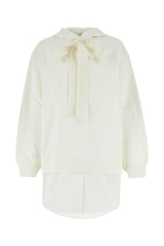 Ivory Cotton Oversize Sweatshirt - Patou - Modalova