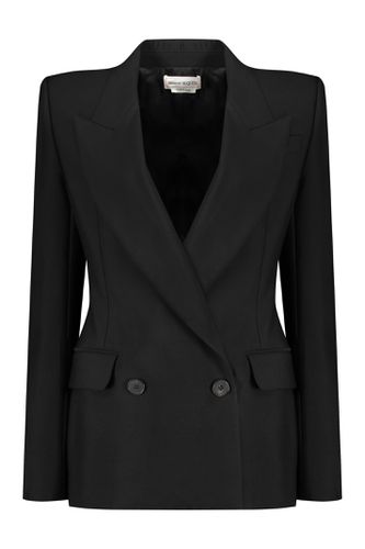 Double Breasted Blazer - Alexander McQueen - Modalova