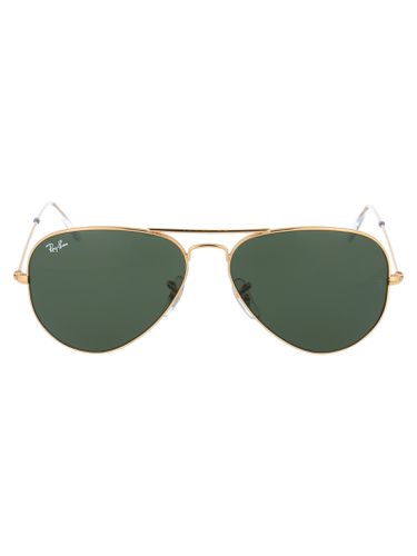 Aviator Large Metal Sunglasses - Ray-Ban - Modalova