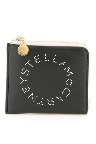 Two-tone Cardholder With Logo - Stella McCartney - Modalova