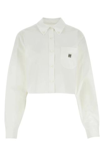 Givenchy White Poplin Shirt - Givenchy - Modalova
