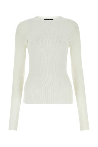 Balenciaga White Cotton Top - Balenciaga - Modalova