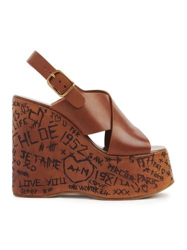 Chloé Maxime Wedge Sandal - Chloé - Modalova