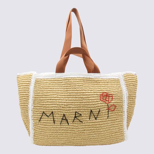 And Raffia Tote Bag - Marni - Modalova