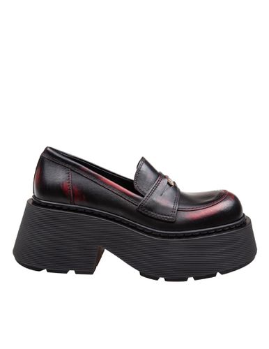 Joy Loafers In Dark Red Leather - Vic Matié - Modalova