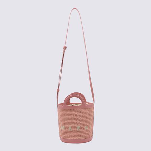 Light Pink Tropicalia Mini Bucket Bag - Marni - Modalova