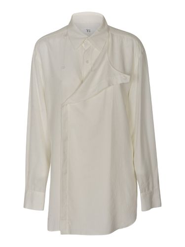 Wrap Buttoned Concealed Shirt - Yohji Yamamoto - Modalova