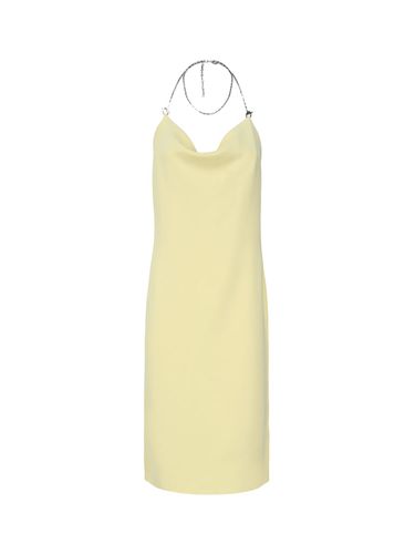 Viscose Midi Dress With Chain Detail - Bottega Veneta - Modalova