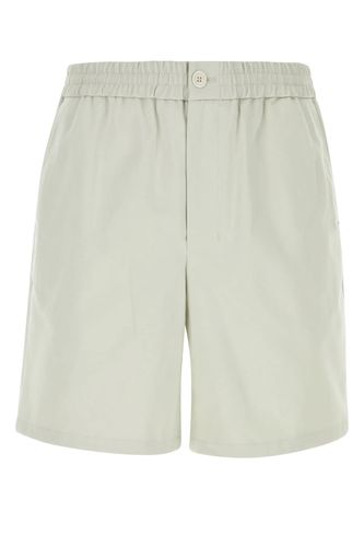 Ivory Cotton Bermuda Shorts - Ami Alexandre Mattiussi - Modalova