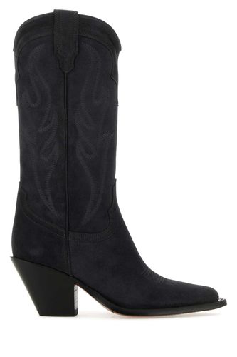 Dark Grey Suede Santa Fe Boots - Sonora - Modalova