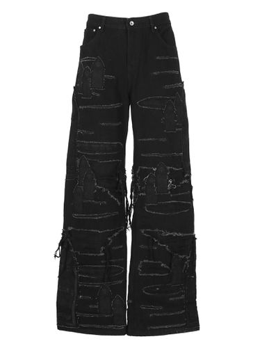 Ultra Flare Windowed Jeans - Who Decides War - Modalova