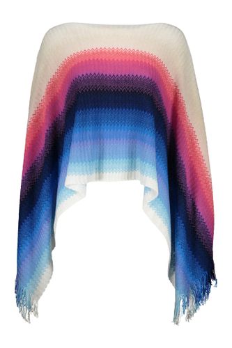 Missoni Fringed Knit Poncho - Missoni - Modalova