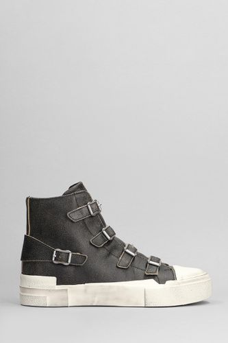 Ash Gang Sneakers In Black Leather - Ash - Modalova