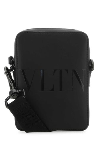 Black Leather Vltn Crossbody Bag - Valentino Garavani - Modalova