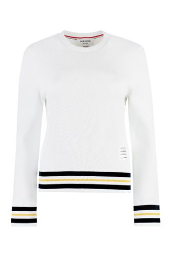 Thom Browne Cotton-blend Sweatshirt - Thom Browne - Modalova