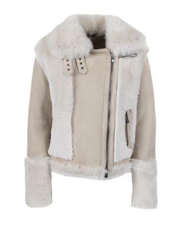 HiSO Suede Jacket With Fur - HiSO - Modalova