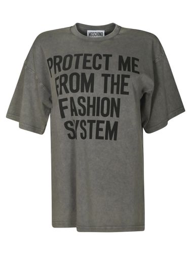 Moschino Protect Me T-shirt - Moschino - Modalova